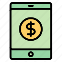 money, online payment, bank, payment method, dollar, smartphone, mobile money