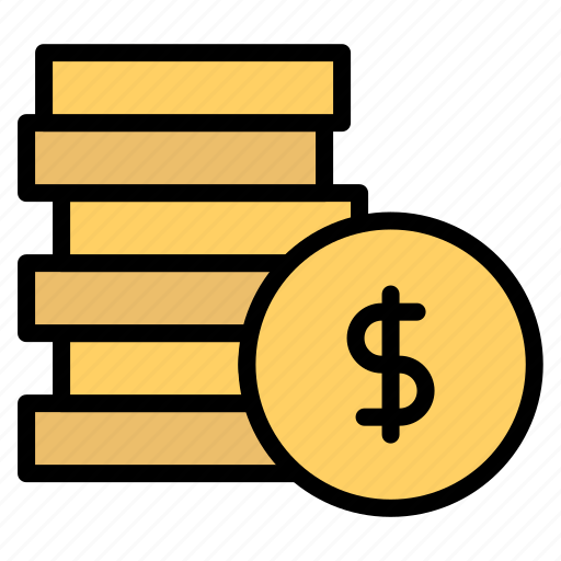 Money, dollar, currency, cash, coin, financial, coins icon - Download on Iconfinder