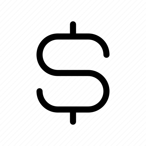 Money, currency usd, stroke icon - Download on Iconfinder