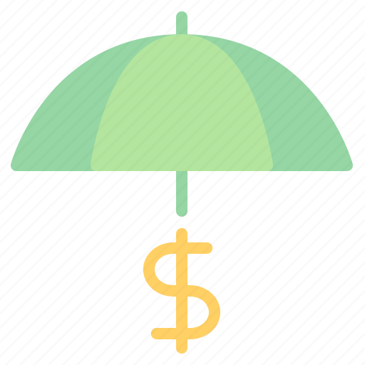 Money, money saving, business and finance, finance, risk, umbrella, protect icon - Download on Iconfinder