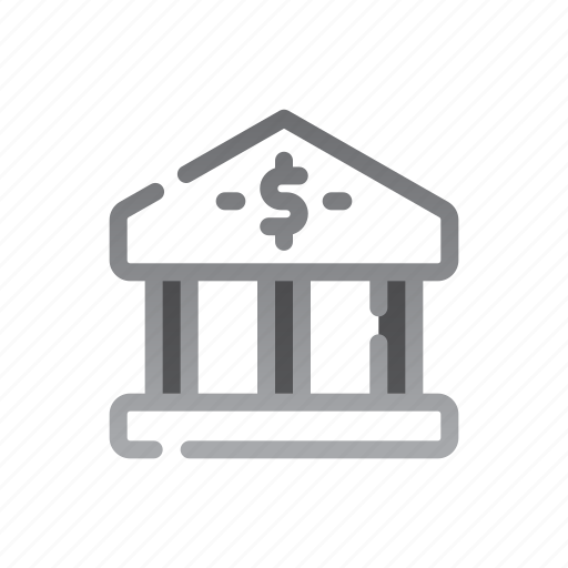Bank, finance, savings, building, money icon - Download on Iconfinder