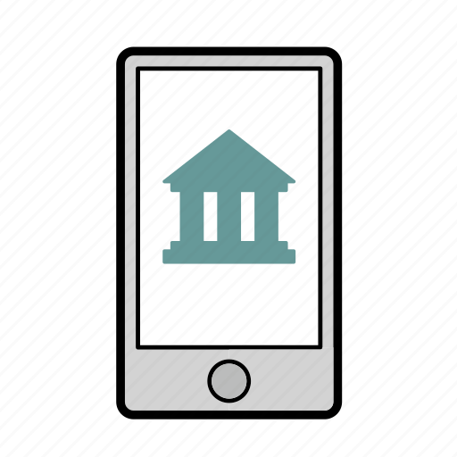 Bank, mobile, mobile banking, money, banking, smartphone icon - Download on Iconfinder