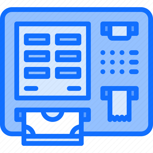 Atm, bank, card, credit, finance, money, note icon - Download on Iconfinder
