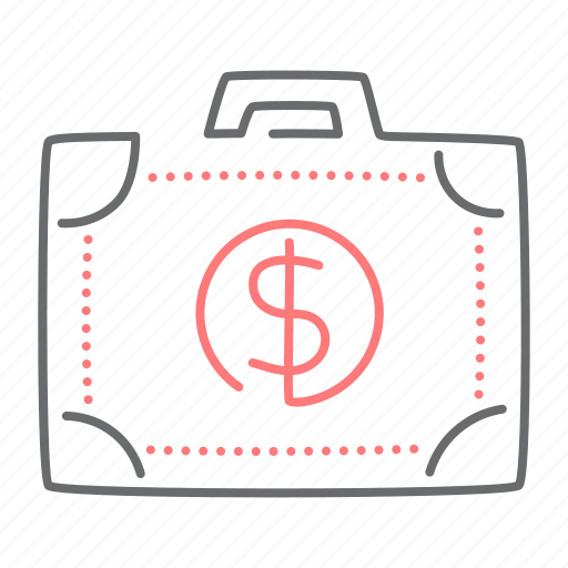 Case, finance, briefcase, cash, dollar icon - Download on Iconfinder