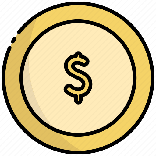 Coin, money, currency, cash, dollar icon - Download on Iconfinder