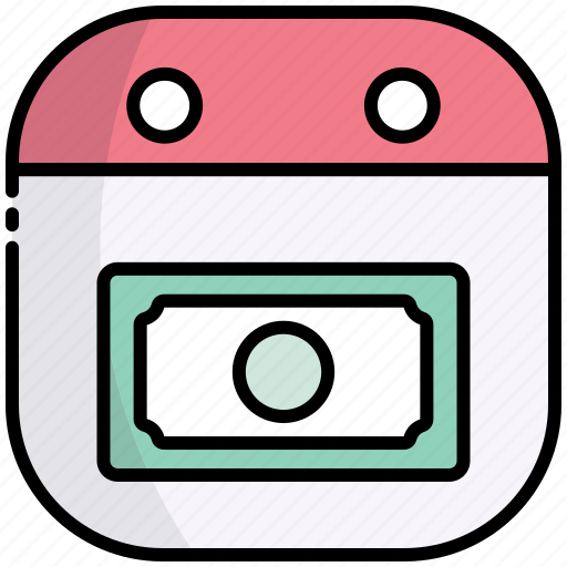 Payday, money, calendar, finance icon - Download on Iconfinder