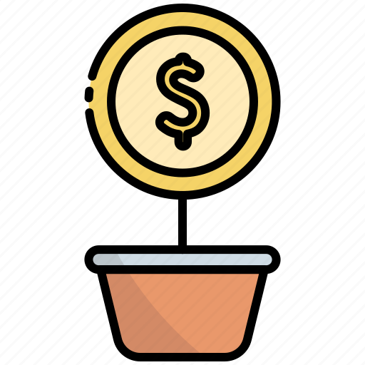 Invest, money, coin, finance icon - Download on Iconfinder