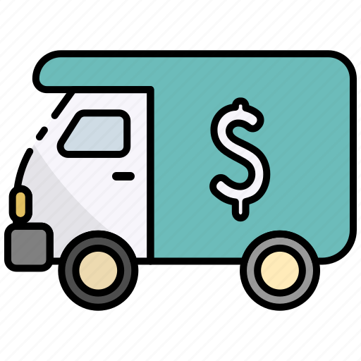 Armored truck, truck, logistics, delivery icon - Download on Iconfinder