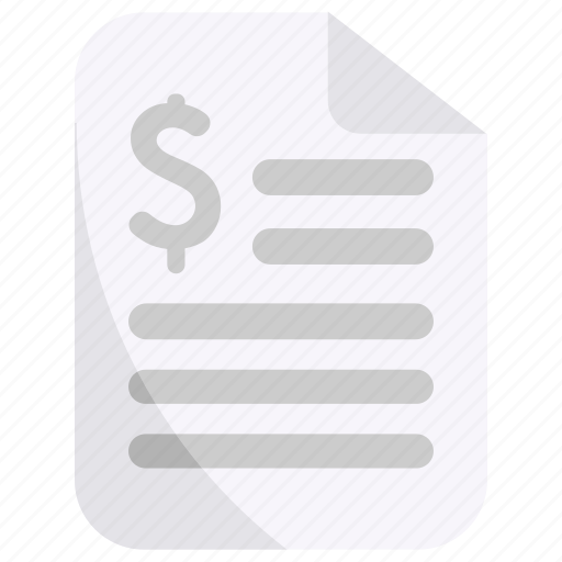 Invoice, bill, receipt, finance icon - Download on Iconfinder