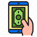 mobilephone, money, payment, smartphone, pay 