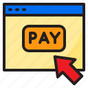 pay, payment, shopping, online, money, arrow