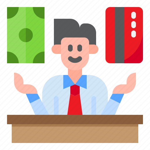 Businessman, money, credit, card, finance, payment icon - Download on Iconfinder