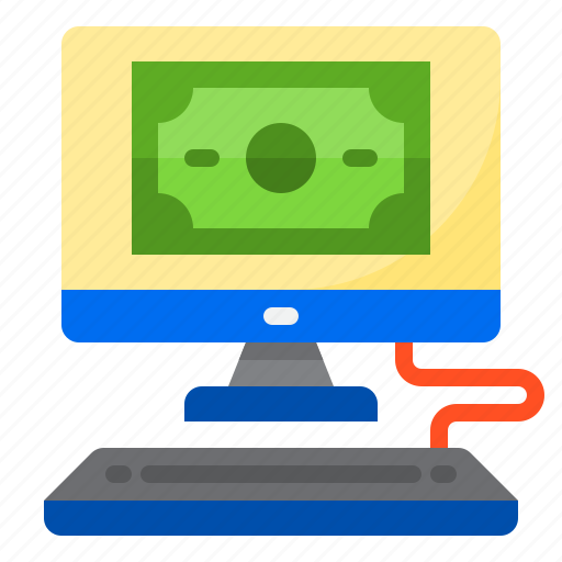 Computer, money, finance, payment, currency icon - Download on Iconfinder