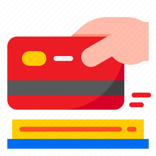 Credit, card, payment, money, pay, hand icon - Download on Iconfinder