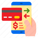 mobilephone, credit, card, money, payment, pay