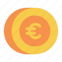coin, euro, currency, payment, money