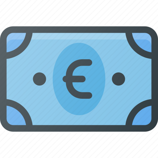 Bill, cash, euro, money icon - Download on Iconfinder
