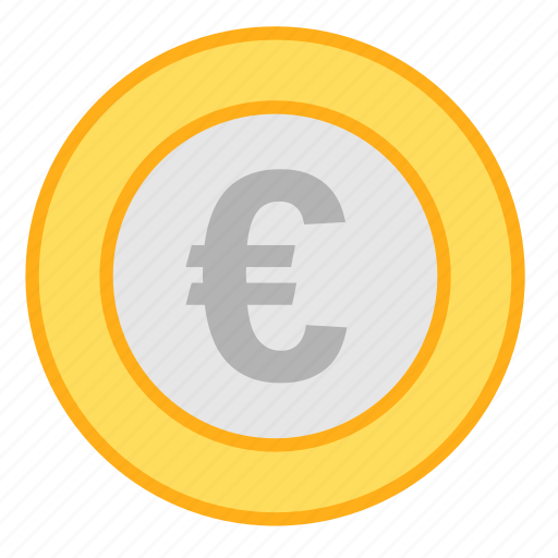 Coin, currency, eur, euro, income, money, payment icon - Download on Iconfinder