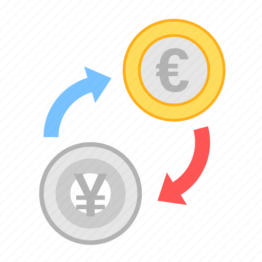 Coin, currency, euro, exchange, money, payment, yen icon - Download on Iconfinder