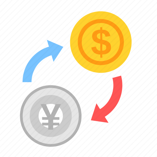 Coin, currency, dollar, exchange, money, payment, yen icon - Download on Iconfinder