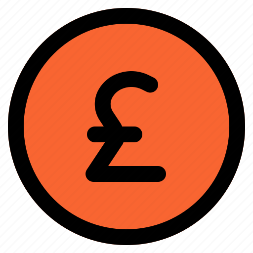 Pound coin, pound sterling, money, investment, currency, cryptocurrency icon - Download on Iconfinder