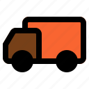 truck, delivery, vehicle, package, logistic, parcel, courier