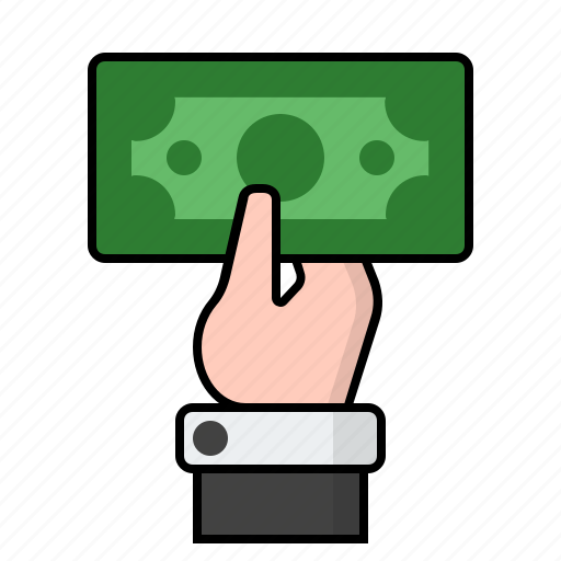 Cash, cash payment, dollar, give money, money, pay cash, payment icon - Download on Iconfinder
