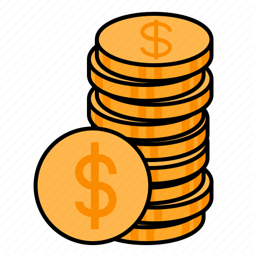 Coins, gold, gold coins, money, payment icon - Download on Iconfinder