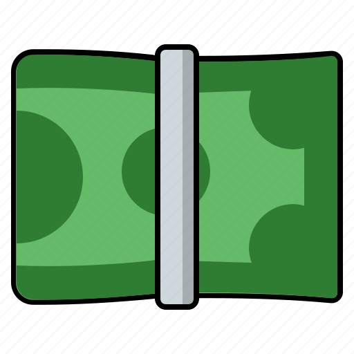 Cash, dollar, folded cash, folded money, money icon - Download on Iconfinder