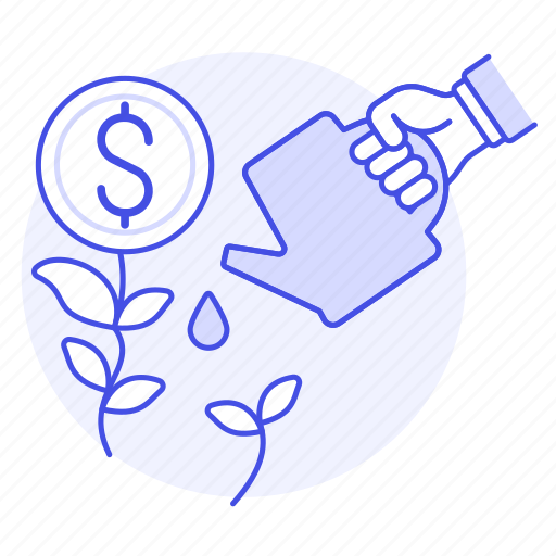 Can, coin, dollar, finance, investing, money, plant icon - Download on Iconfinder