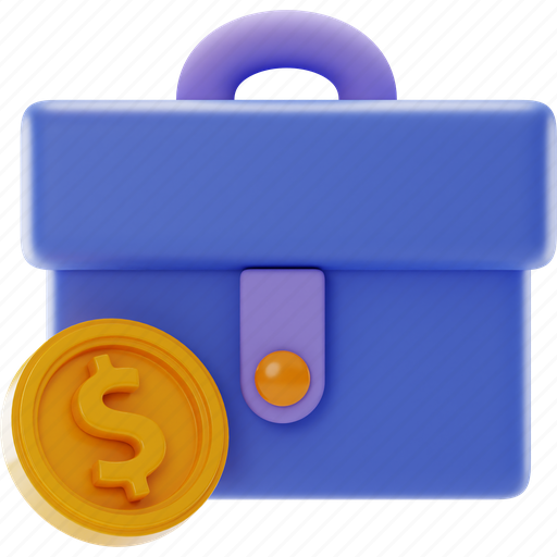 Finance, money, coin, statistic, business, marketing, dollar 3D illustration - Download on Iconfinder