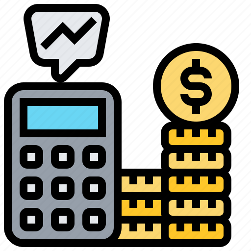 Accounting, budget, calculator, financial, monetary icon - Download on Iconfinder