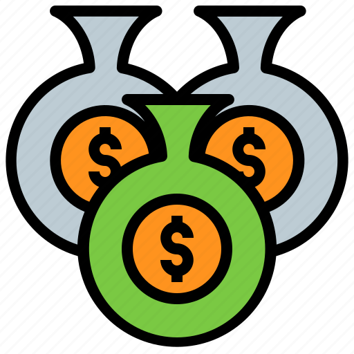 Money, bag, costs, coin, finances, money bag icon - Download on Iconfinder