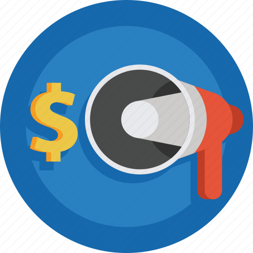 Money, megaphone, dollar icon - Download on Iconfinder