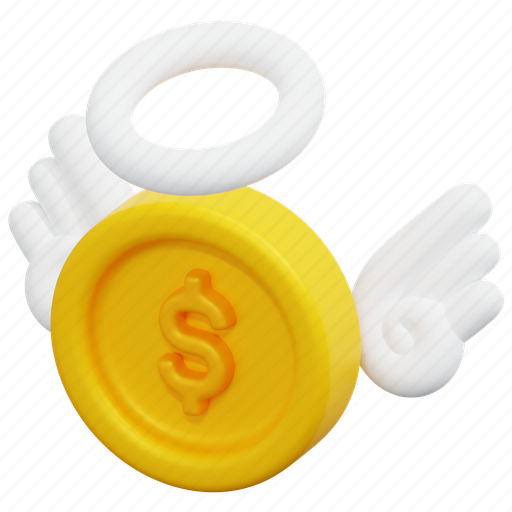 Flying, coin, money, finance, cash, currency, payment 3D illustration - Download on Iconfinder