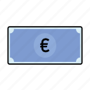 euro, note, business, card, cash, credit, finance, payment