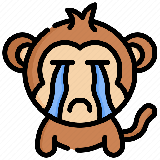 Kiss, emoticons, feelings, emoji, monkey icon - Download on Iconfinder