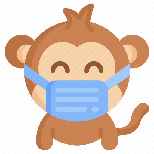 Mask, sick, emoticons, feelings, emoji, monkey, face icon - Download on Iconfinder