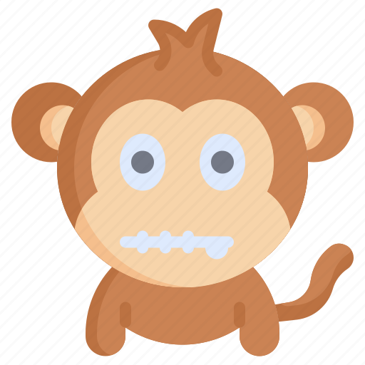Secret, emoticons, feelings, emoji, monkey, face icon - Download on Iconfinder