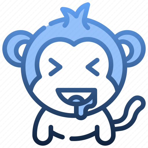 Hungry, emoticons, feelings, emoji, monkey, face icon - Download on Iconfinder