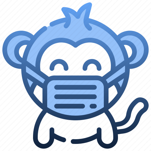 Mask, sick, emoticons, feelings, emoji, monkey, face icon - Download on Iconfinder
