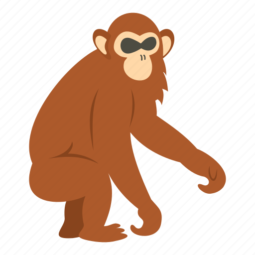 Animal, dusky, leaf, monkey, nature, primate, wildlife icon - Download on Iconfinder