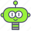 android, character, honey, insect, mascot 