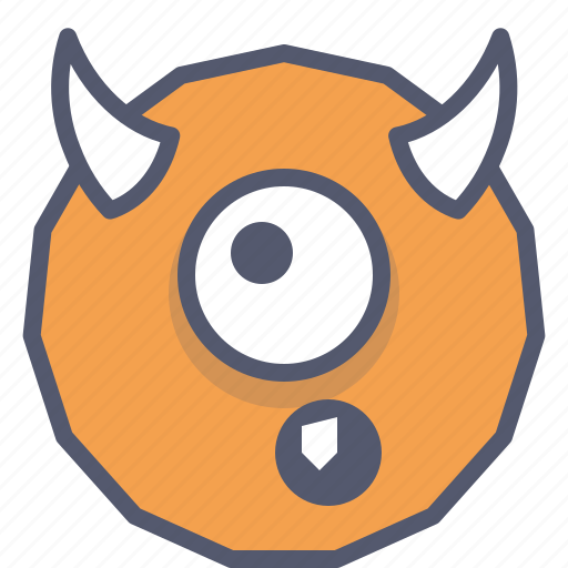 Character, creature, cyclop, mascot icon - Download on Iconfinder