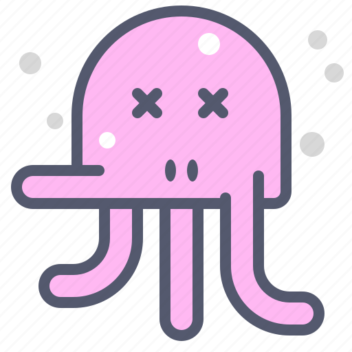 Character, creature, dead, mascot, octopus icon - Download on Iconfinder