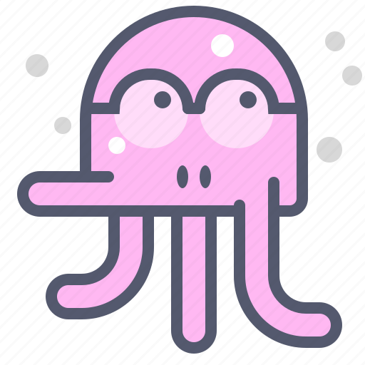 Character, creature, eyes, glasses, mascot, octopus icon - Download on Iconfinder