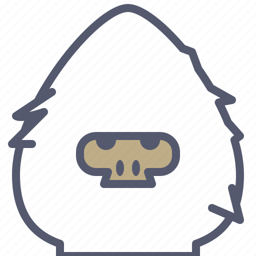 Character, creature, mascot, snow, winter, yeti icon - Download on Iconfinder
