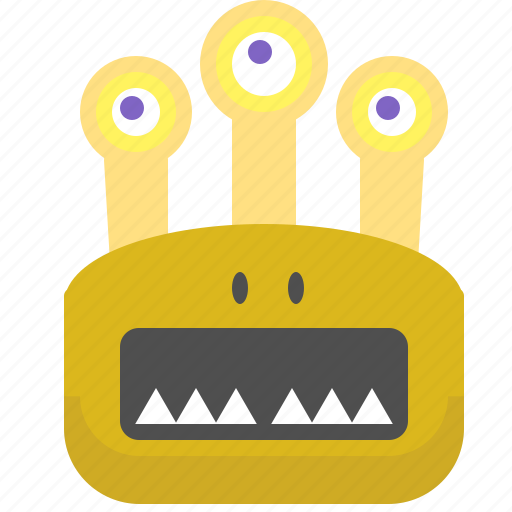 Alien, character, creature, eyes, ugly icon - Download on Iconfinder
