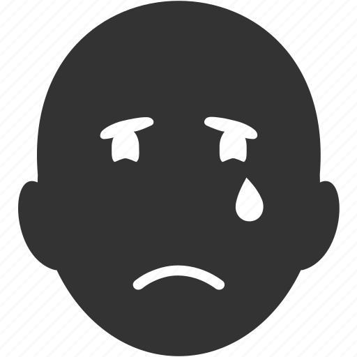 Cry, face, mourn, sad icon - Download on Iconfinder