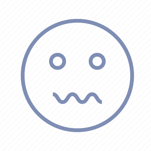 Confusion, emotions, mood, smiley, worry icon - Download on Iconfinder